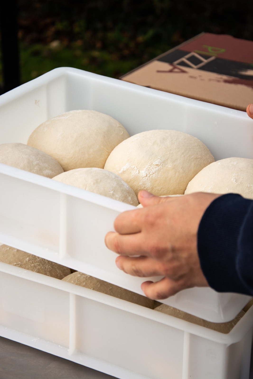 Deegbollen die rusten
